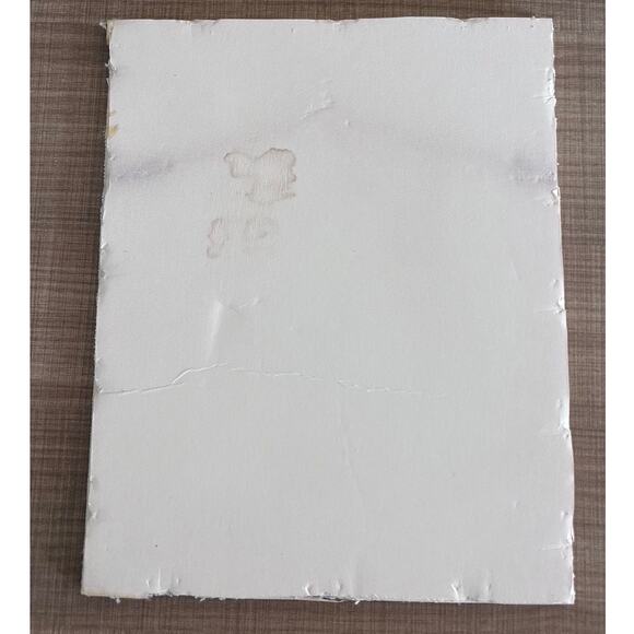 Retro Handmade Needlepoint Embroidery Flower Botanical 8x10 Matted Cottage Fairy - Picture 3 of 7